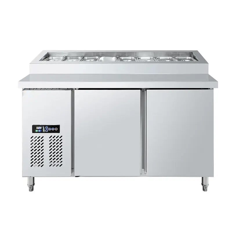 mega top Sandwich Prep Table Refrigerator